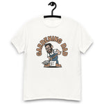 Gardening Black Hair Light Skin Tone Glasses Medium Beard Dad T-Shirt