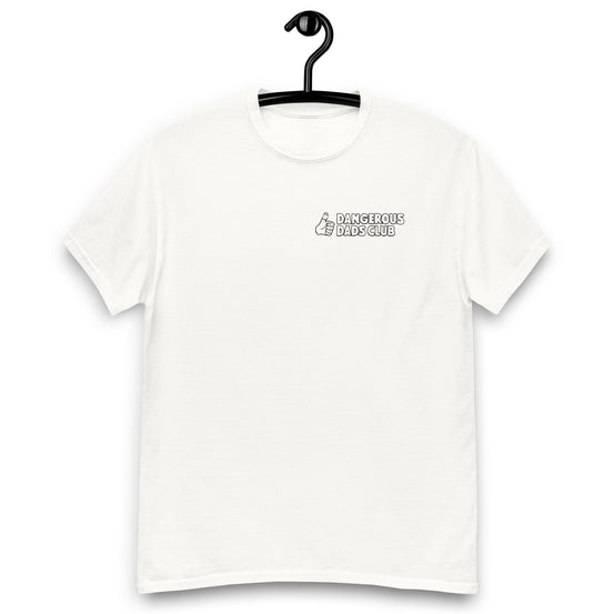 Dangerous Dads Club T-Shirt - Black outline logo