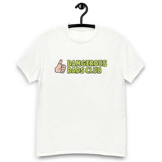 Dangerous Dads Club T-Shirt - L.green logo-light thumb
