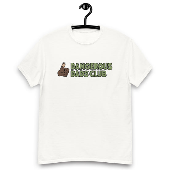 Dangerous Dads Club T-Shirt - Green logo-dark thumb