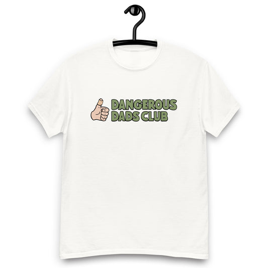Dangerous Dads Club T-Shirt - Green logo-light thumb