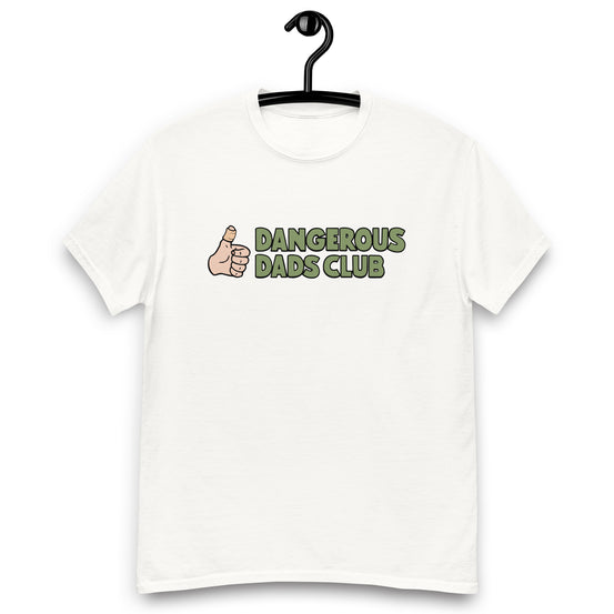 Dangerous Dads Club T-Shirt - Green logo-light thumb