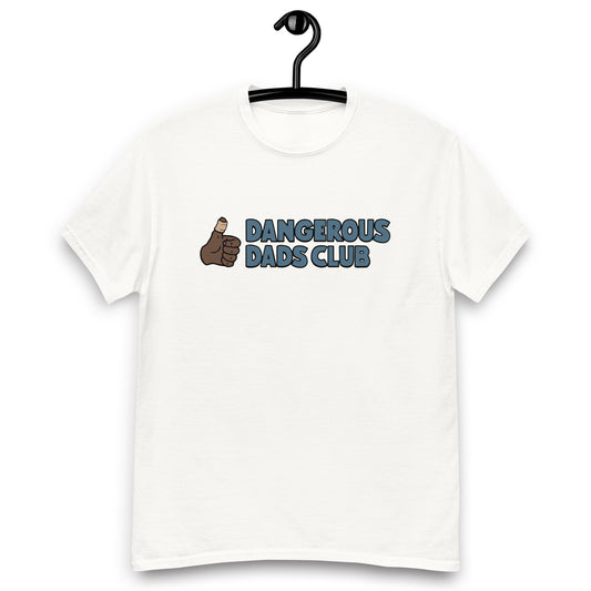 Dangerous Dads Club T-Shirt - Blue logo-dark thumb