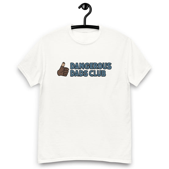 Dangerous Dads Club T-Shirt - Blue logo-dark thumb