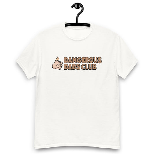 Dangerous Dads Club T-Shirt - Brown logo - light thumb
