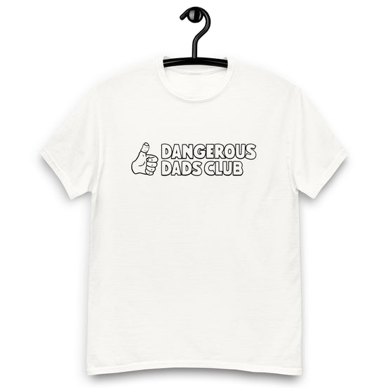Dangerous Dads Club T-Shirt - Black outline logo