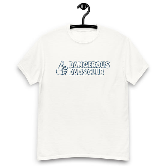 Dangerous Dads Club T-Shirt - Navy outline logo