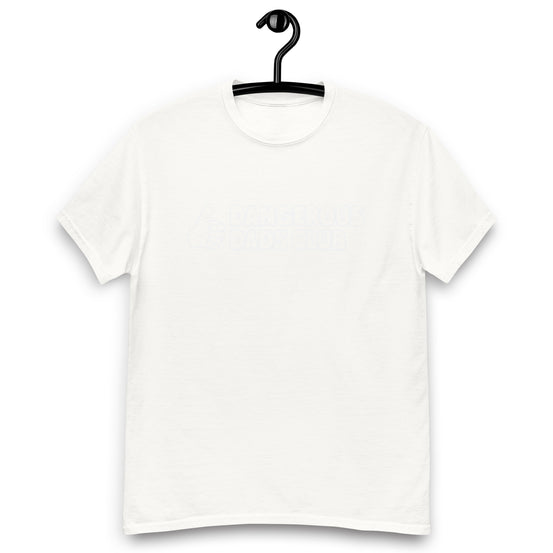Dangerous Dads Club T-Shirt - White outline logo