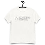 Dangerous Dads Club T-Shirt - Grey outline logo