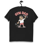 Gym Black Hair Tan Skin Tone No-Glasses Short Moustache Dad T-Shirt
