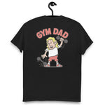 Gym Blond Hair Light Skin Tone No-Glasses Long Stubble Dad T-Shirt