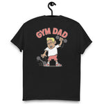 Gym Blond Hair Tan Skin Tone Glasses Medium Stubble Dad T-Shirt