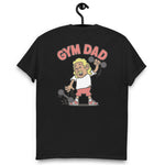 Gym Blond Hair Tan Skin Tone No-Glasses Long Moustache Dad T-Shirt
