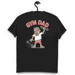 Gym Brown Hair Tan Skin Tone Glasses Short Moustache & Chin Beard Dad T-Shirt