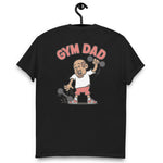 Gym Brown Hair Tan Skin Tone No-Glasses Bald Moustache & Chin Beard Dad T-Shirt