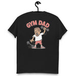 Gym Brown Hair Tan Skin Tone No-Glasses Short Moustache & Chin Beard Dad T-Shirt