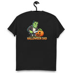 Halloween Dad T-Shirt with Front Logo and Back Print