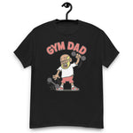 Gym Blond Hair Tan Skin Tone Glasses Bald Beard Dad T-Shirt