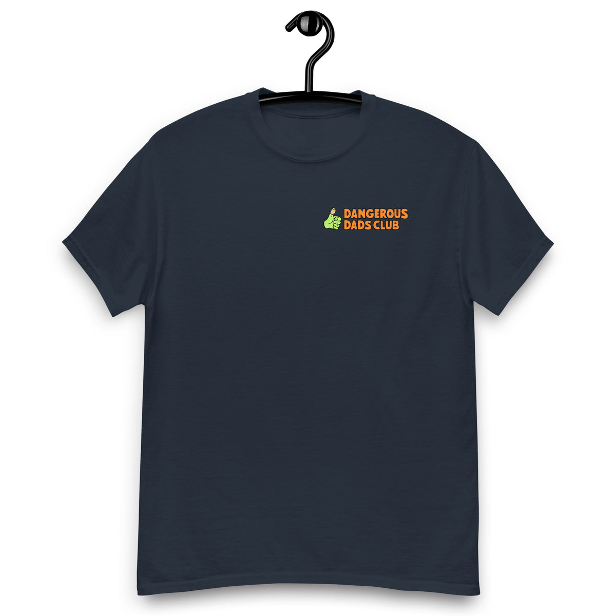 Halloween Dad T-Shirt with Front Logo and Back Print