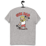 Gym Blond Hair Light Skin Tone No-Glasses Long Beard Dad T-Shirt