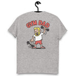 Gym Blond Hair Light Skin Tone No-Glasses Medium Beard Dad T-Shirt
