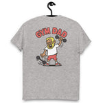 Gym Blond Hair Tan Skin Tone Glasses Short Beard Dad T-Shirt