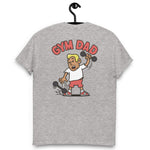 Gym Blond Hair Tan Skin Tone No-Glasses Medium Stubble Dad T-Shirt