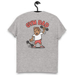 Gym Brown Hair Tan Skin Tone No-Glasses Medium Stubble Dad T-Shirt