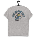 Mechanic Blond Hair Light Skin Tone Glasses Beard Dad T-Shirt