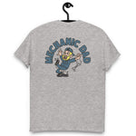 Mechanic Blond Hair Light Skin Tone No-Glasses Beard Dad T-Shirt