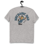 Mechanic Blond Hair Tan Skin Tone No-Glasses Moustache & Chin Beard Dad T-Shirt