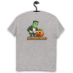Halloween Dad T-Shirt with Front Logo and Back Print