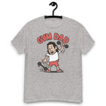 Gym Black Hair Light Skin Tone No-Glasses Long Stubble Dad T-Shirt