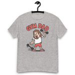 Gym Brown Hair Light Skin Tone No-Glasses Long Moustache & Chin Beard Dad T-Shirt