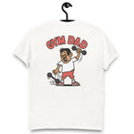 Gym Black Hair Tan Skin Tone Glasses Medium Moustache Dad T-Shirt