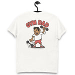 Gym Black Hair Tan Skin Tone No-Glasses Medium Stubble Dad T-Shirt