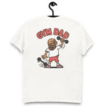 Gym Brown Hair Tan Skin Tone Glasses Bald Beard Dad T-Shirt