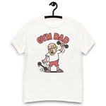 Gym Blond Hair Light Skin Tone Glasses Bald Moustache & Chin Beard Dad T-Shirt