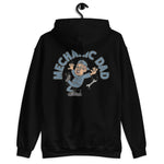 Mechanic Brown Hair Tan Skin Tone Glasses Moustache Dad Hoodie