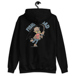 Fishing Blond Hair Tan Skin Tone Glasses Beard Dad Hoodie