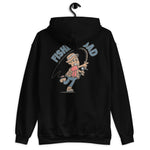 Fishing Blond Hair Tan Skin Tone No-Glasses Stubble Dad Hoodie