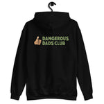 Dangerous Dads Club Hoodie - Green logo with tan thumb