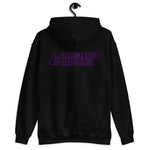 Dangerous Dads Club Hoodie - purple outline logo