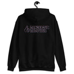 Dangerous Dads Club Hoodie - red-blue outline logo