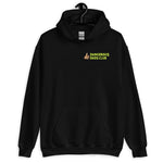 Dangerous Dads Club Hoodie - L.green logo with tan thumb
