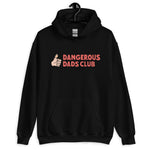 Dangerous Dads Club Hoodie - Red logo - light thumb