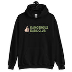 Dangerous Dads Club Hoodie - Green logo - light thumb