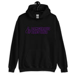 Dangerous Dads Club Hoodie - Purple outline logo