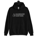 Dangerous Dads Club Hoodie - White outline logo
