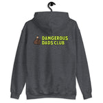 Dangerous Dads Club Hoodie - L.green logo with dark thumb